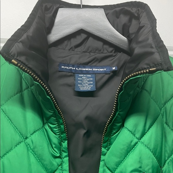 Ralph Lauren Green Quilted Puffer Jacket - Picture 5 of 16